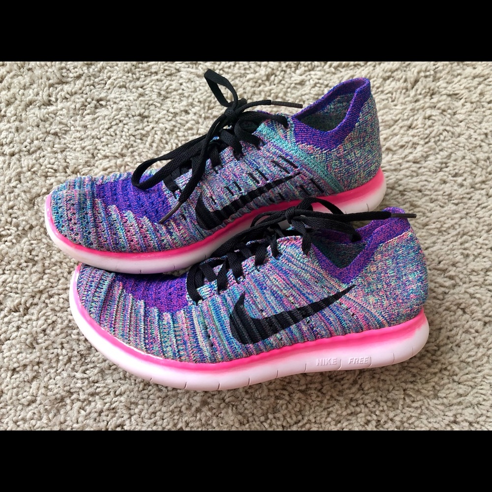 Nike Free RN Flyknit - Pink Blast 8